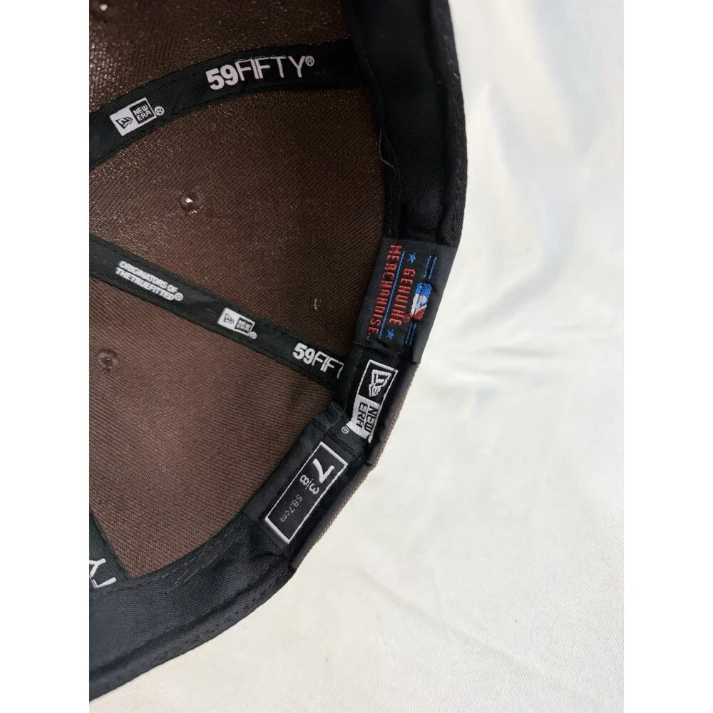 New Era 59FIFTY San Diego Padres Brown Fitted Cap 7 3/8 58.7cm